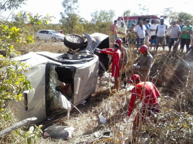 O acidente vitimou o produtor rural José Rolo e seus dois filhos de 8 e 12 anos. (Foto: Mixoc)