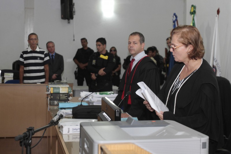 O juri foi presidido pela juíza Monica Catarina Perri Siqueira. Foto - TJMT