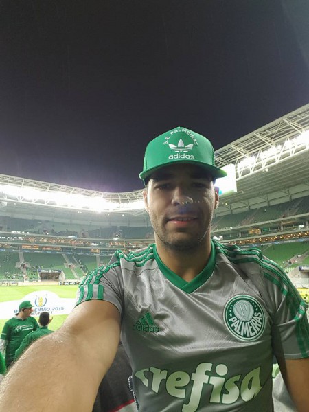 Deu no Facebook: cassilandense no Allianz Parque para assistir o Palmeiras