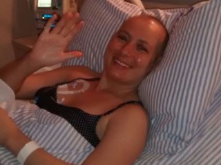 Kátia recebeu na última semana o diagnóstico de câncer na medula