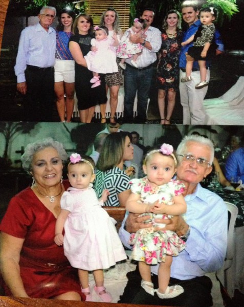 Jorcy Barbosa da Silveira comemorou 80 anos no último sábado. Foi homenageado pela familia e amigos. Foto do Facebook de Mara Eliana Barbosa Freitas
