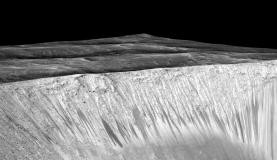Nasa anuncia descoberta de água na superfície de Marte - Imagem de divulgação/Nasa