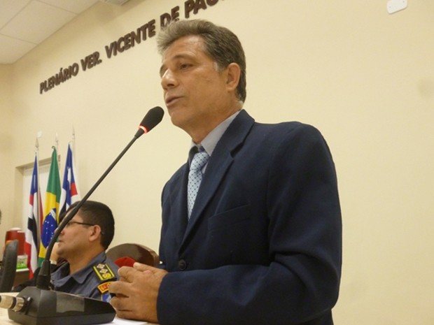 Vereador João Evangelista (PMDB), 54 anos (Foto: Site da Câmara de São João Batista)