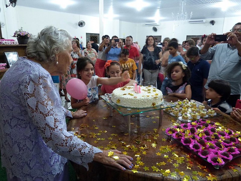 Fotogaleria: veja fotos do aniversário de 95 anos da Dona Ermantina