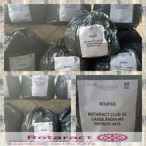 Fotogaleria: Rotaract Club fez doação de roupas para a cidade de Mariana