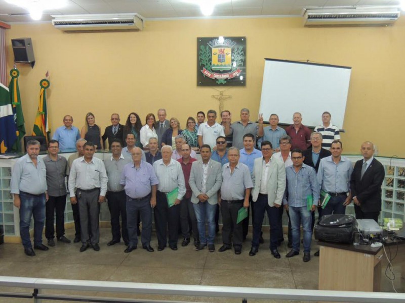No final da semana passada, corretores de Goiás e MS se reuniram em Cassilândia. Foto do Facebook de Rosemar Fivela
