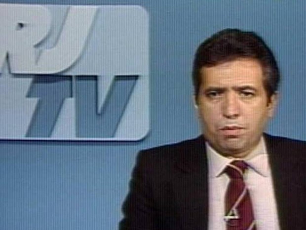 Berto Filho foi apresentador de telejornais da TV Globo na década de 80 (Foto: Reprodução/ Internet)