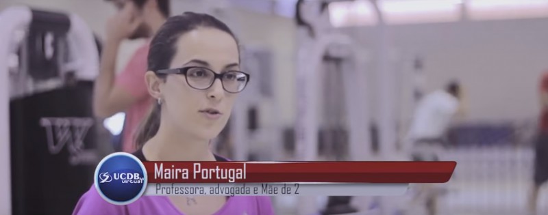 Ela é casada, mãe de dois, advogada, professora e corre: conheça Maira Portugal