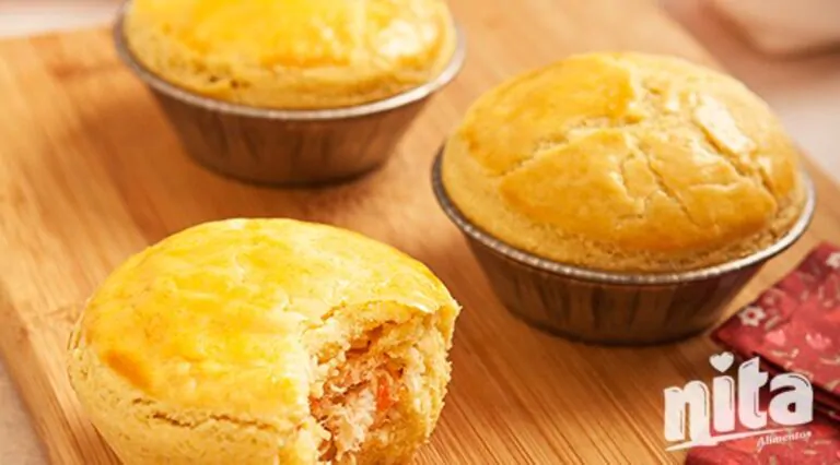 Receita do Dia: empada de bacalhau