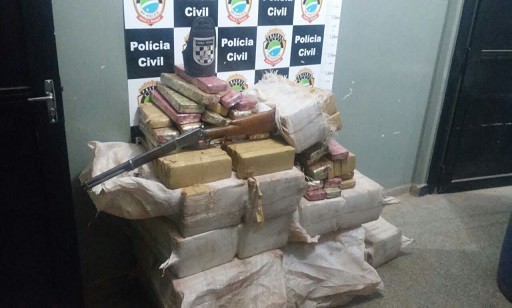 Drogas e armas apreendidas (Foto: Polícia Civil)