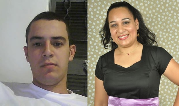 Jovens identificados como Alex Ribeiro Dos Santos e sua namorada, Crislaine de Sousa. - Foto: Divulgação Siliga News