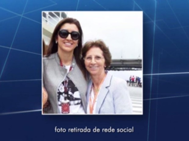 Aparecida Schunck, sogra de Bernie Ecclestone (Foto: TV Globo/Reprodução)