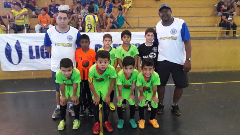 Time sub 9 da AABB Cassilândia disputará,hoje, em Goiânia, o titulo da Liga Azul de Futsal.