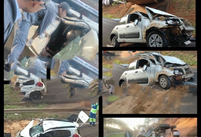 Advogado de Costa Rica sofre acidente em rodovia no interior de São Paulo. Foto: Noticias Noroeste