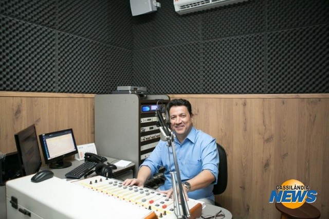 Locutor da Rádio Patriarca Lucimar Rodrigues 