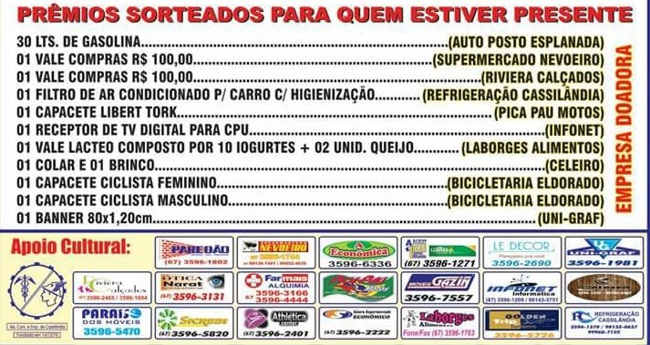 Sorteiro da Promoção Meus Dois Amores da ACEC será neste sábado