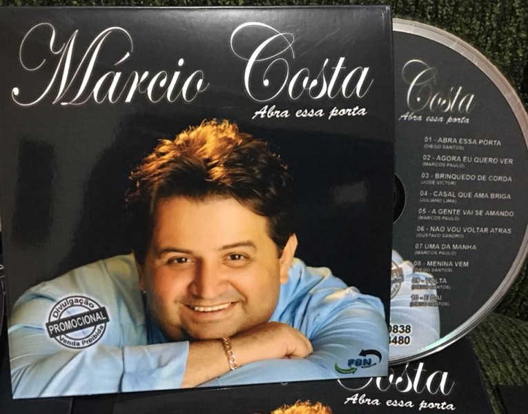 O radialista Márcio Costa, hoje trabalhando em emissoras do Estado de São Paulo, está realizando o seu sonho, lançar um CD. Ele já pertenceu a equipe de comunicadores da Rádio Patriarca. Sucesso, é o que todos desejamos.