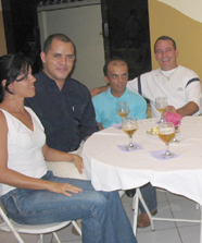 Pamplona e esposa, Agnaldo Santos e Gás.Genivaldo Nogueira