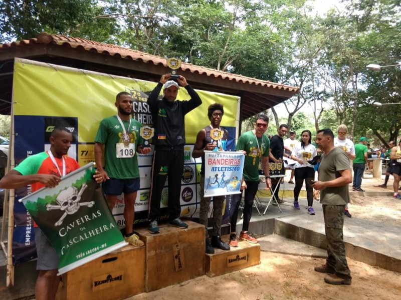 Eder Araujo foi o campeão na prova de 6km, em Três Lagoas, da prova da Cascalhadeira.