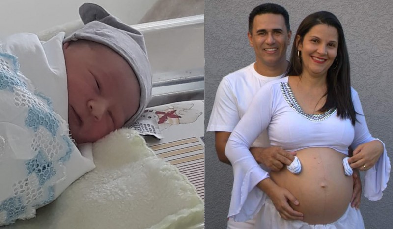 Nasceu hoje pela manhã no Hospital São Lucas, com 48cm e 3,02kg, Davi Rocha Paulino Borges, filho do casal Adriano Rocha da Costa e Nalma Milene Paulino Borges. Felicidades à família.