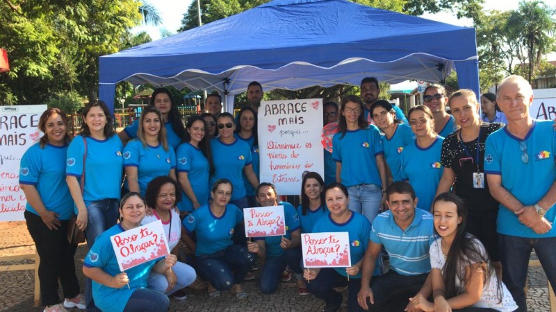 Fotogaleria: Agentes Comunitários de Saúde promovem o projeto Abrace Mais