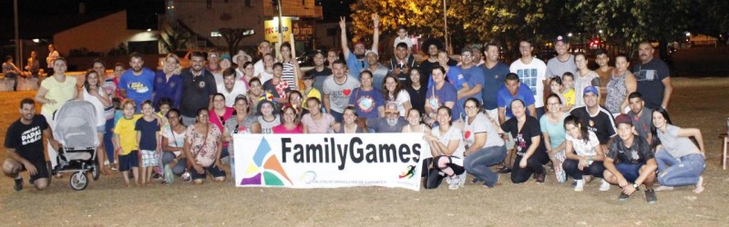 Integrantes da Igreja Presbiteriana Independente realizaram mais um Family Games  no último sábado, em Cassilândia. Participaram mais de 400 pessoas.