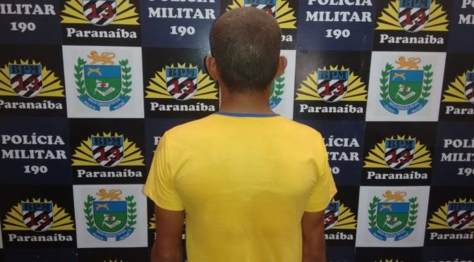 Homem de 27 anos é preso pela Polícia Militar após realizar furto em Paranaíba
