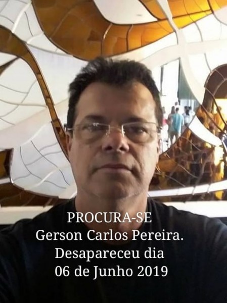 Gerson Pereira (Landau) está desaparecido