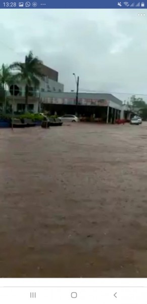 Fotos: Chuva torrencial cai em Lagoa Santa e veja o que aconteceu