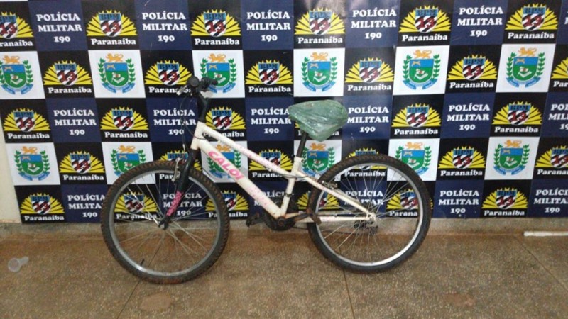 PM localiza bicicleta supostamente furtada em Paranaíba