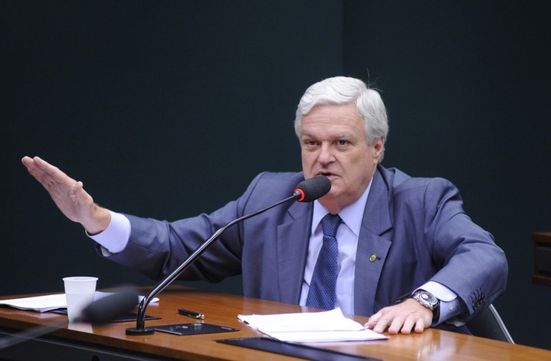 O deputado José Mentor (PT-SP) durante audiência na Câmara — Foto: Lucio Bernardo Jr./Câmara dos Deputados