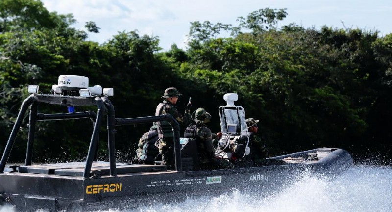 Gefron atuando na Fronteira do Estado de Mato Grosso - Foto por: Chico Valdiner/GCom/MT