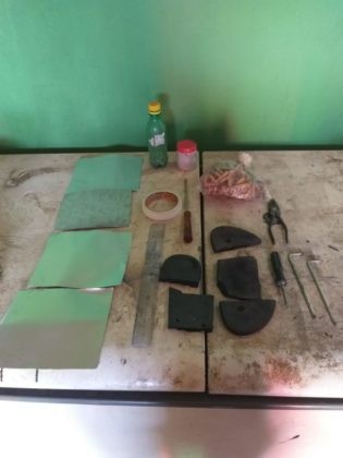 Polícia Civil prende suspeitos de operar laboratório de placas veiculares falsas