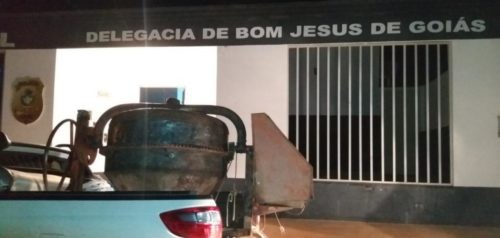 Polícia Civil prende suspeito de receptação de uma betoneira em Bom Jesus de GO