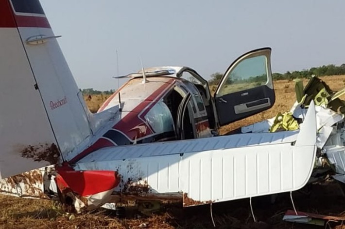 Médico de Araçatuba pilotava avião durante queda em fazenda de Camapuã 