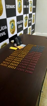 Polícia Civil apreende 550 compridos de ecstasy que abasteceriam festas