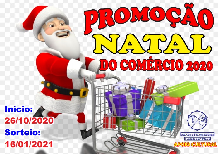 Associação Comercial de Cassilândia lança a Promoção Natal do Comércio 2020