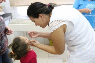 Neste sábado (7) tem vacinação contra a poliomielite em Cassilândia