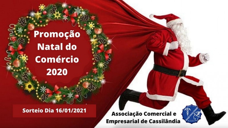 Promoção Natal do Comércio da Associação Comercial de Cassilândia