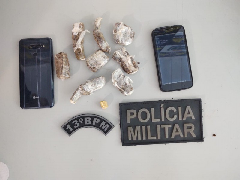 Policia Militar prende três jovens por tráfico de drogas em Cassilândia