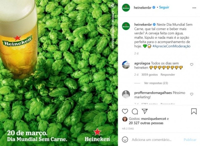 Heineken do Brasil se posiciona sobre matéria veiculada no Cassilândia Notícias 