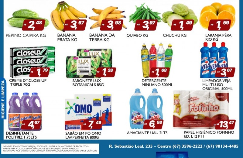 Supermercado Seiara Econômico: confira o folheto das ofertas de hoje