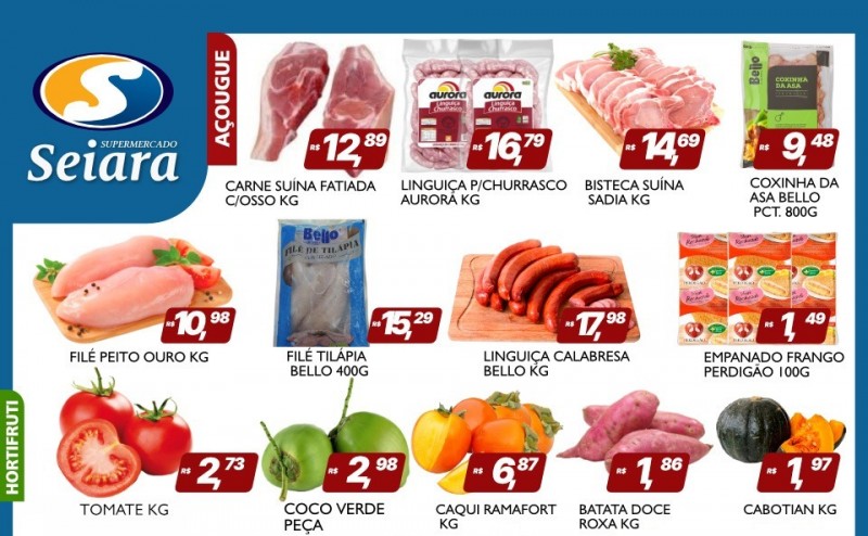 Supermercado Seiara Econômico: confira o folheto das ofertas de hoje
