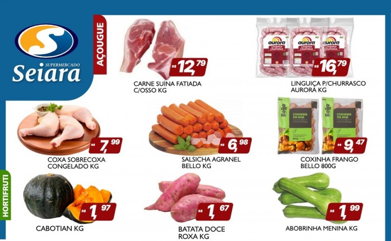 Seiara Supermercado Econômico: veja o novo folheto de ofertas 