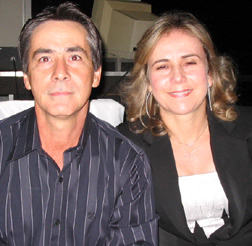 O comerciante Cilio e sua esposa NeusaGenivaldo Nogueira