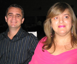 Vnaderlei de Jesus Ferreira e a esposa SelmaGenivaldo Nogueira