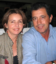 Celino Araujo e a esposa Eliene Rodrigues Dias AraújoGenivaldo Nogueira