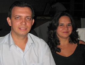 Pedro da promotoria e TâniaGenivaldo Nogueira