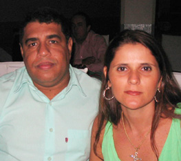 Ivonei e sua esposa SandraGenivaldo Nogueira