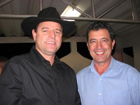 João Carlos Krug, e o presidente da Câmara Municipal Celino AraújoGenivaldo Nogueira